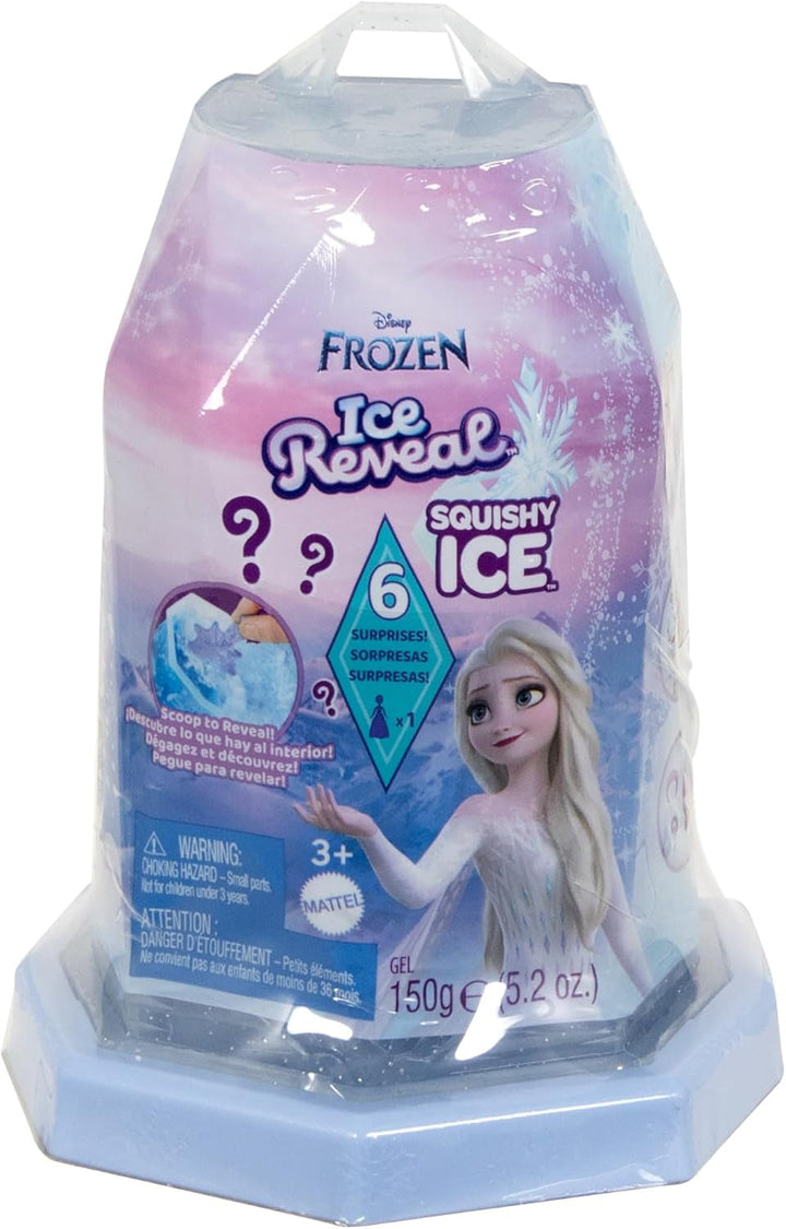 Mattel Disney Frozen Ice Reveal, păpușă cu gel de gheață Squishy și 6 surprize, inclusiv figurină Friends și accesorii (păpușile pot varia) HRN77 Papusi Naty Shop