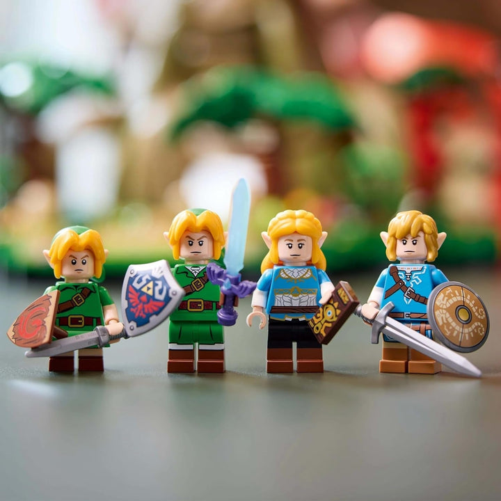 LEGO The Legend of Zelda Deku Tree 2-In-1 - piesă de colecție cu prințesa Zelda și 3 minifigurine Link - set de construcție pentru adulți și idee de cadou pentru fanii jocurilor video - 77092 Seturi de constructie Besuche den LEGO-Store