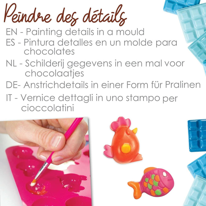 Scrap Cooking, Set 3 coloranti alimentari liposolubili, 3 x 5 grame Coloranti Alimentari Naty Shop