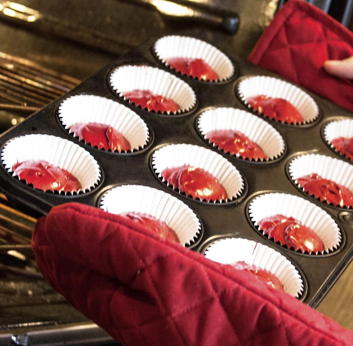 Wenco Muffinform 12Er Antihaft Backblech, Spülmaschinengeeignet, Karbonstahl – Muffinblech Für 12 Muffin – Hitzebeständig Bis 220°C, Schwarz Matrite si tavi pentru copt Naty Shop