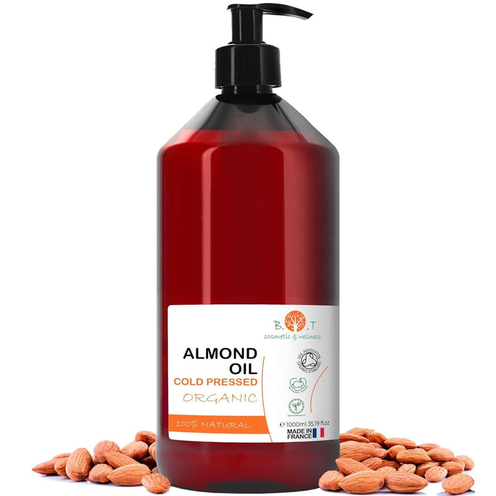 Ulei de migdale BIO pur, presat la rece, natural, 250 ml Cosmetice si Infrumusetare Naty Shop 1 l Fara Aroma