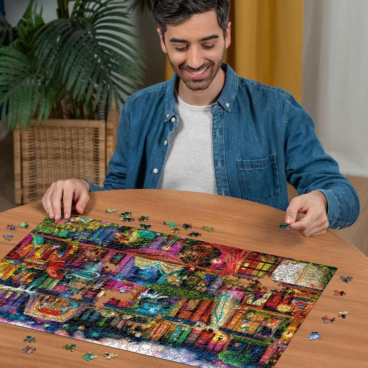 Ravensburger Puzzle 12000665 - Magical Fairytale Lesson - puzzle jigsaw de 1000 de piese pentru adulți și copii de peste 14 ani, puzzle fantezie detaliat Puzzle Naty Shop