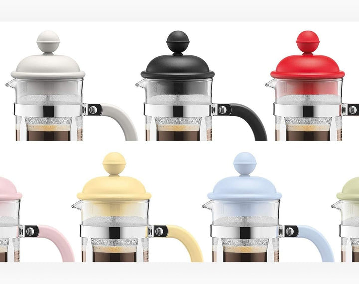 Bodum 1913-01 Cafetieră CAFFETTIERA (sistem French Press, filtru permanent din oțel inoxidabil, 0,35 litri) Negru Espressoare Besuche den Bodum-Store