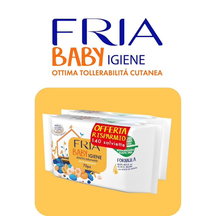 Șervețele umede, pachet de 2 (2 x 72 șervețele) Servetele Umede Bebelusi Naty Shop
