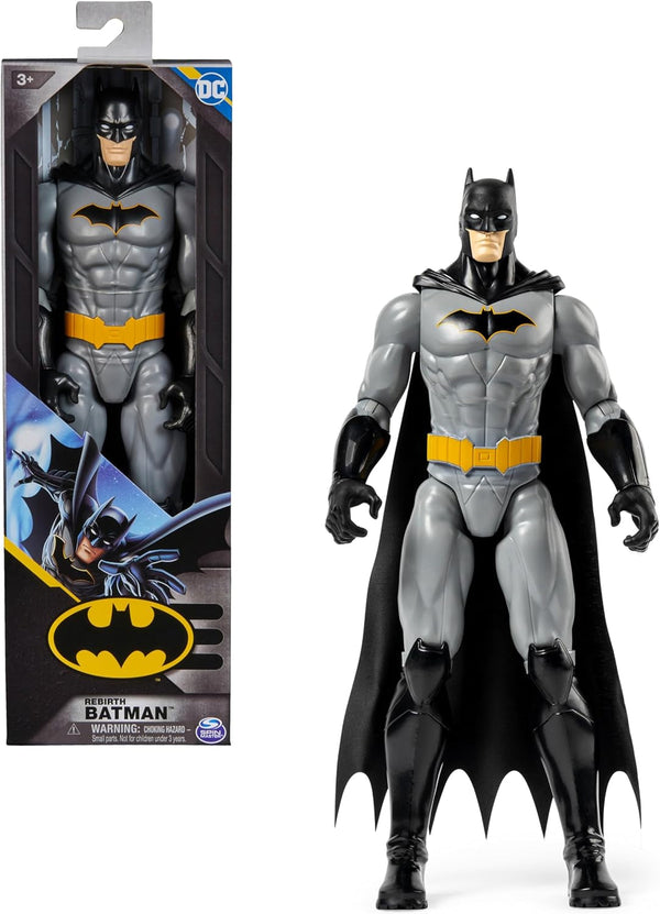 Batman S1 figurină de acțiune, 30 cm înălțime, Complet mobilă Pentru aventuri captivante și cascadorii pline de acțiune, Jucărie pentru copii cu vârsta de 4 ani și peste, Design original de benzi desenate Action figures Naty Shop Batman S1