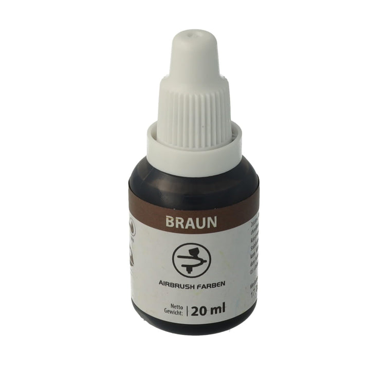 Bakeryteam, colorant pentru aerograf (airbrush), Maro, 20 ml Coloranti Alimentari Naty Shop