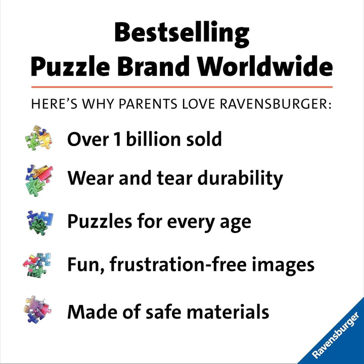 Ravensburger puzzle pentru copii - 12895 Paradisul delfinilor - Puzzle pentru copii de peste 9 ani, cu 300 de piese în format XXL Puzzle Naty Shop
