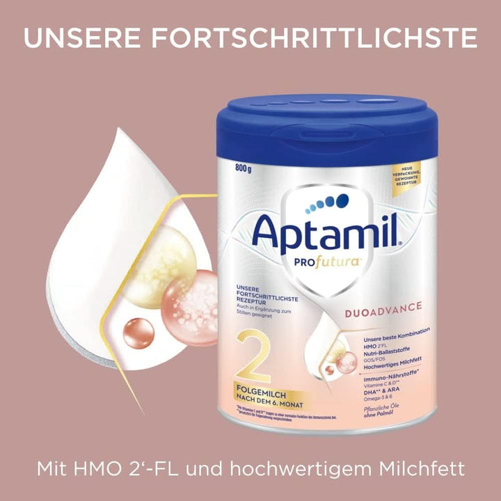 Aptamil Profutura, Lapte praf pentru bebelusi, fara ulei de palmier - 800 grame Mama si Copilul Naty Shop