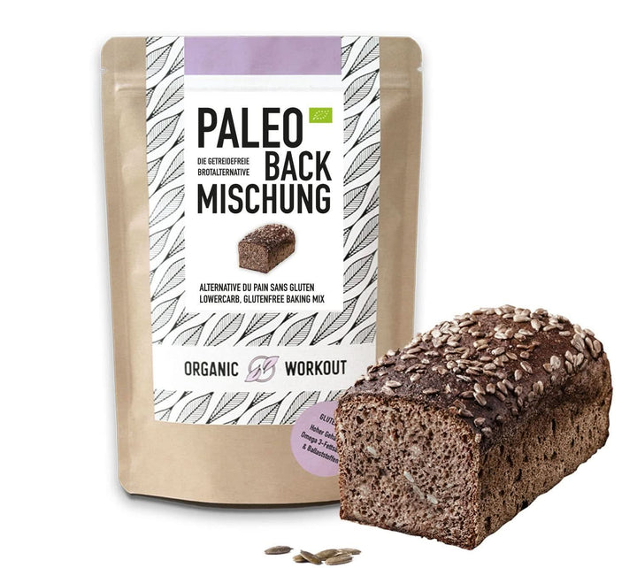 PALEO-BACKMIX, Organic, Pâine fără gluten Bucatarie Naty Shop 300 G (1Er Pack) Paleo
