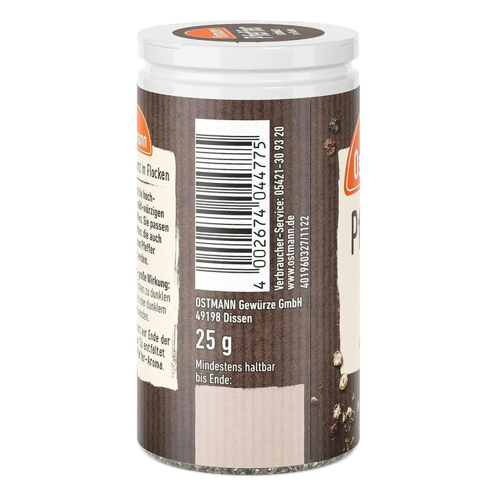 Ostmann - Fulgi de piper negru, 25 grame Condimente Naty Shop