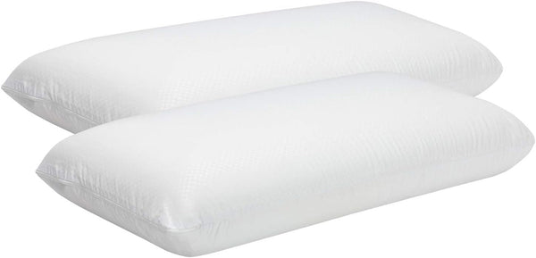 Pikolin Home - Pernă ergonomică viscoelastică cu capac dublu personalizabil cu miez din spumă de memorie pentru dormit pe lateral sau pe spate Perne standard Naty Shop 35 X 60 Cm (pachet de 2)