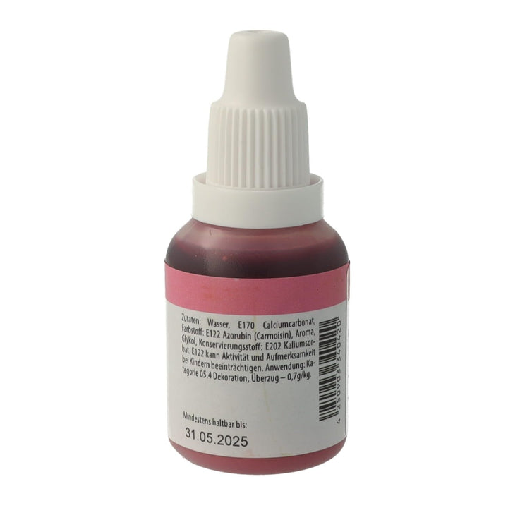 Bakeryteam Airbrush Lebensmittelfarbe Rosa/Baby Pink 20Ml Coloranti Alimentari Naty Shop
