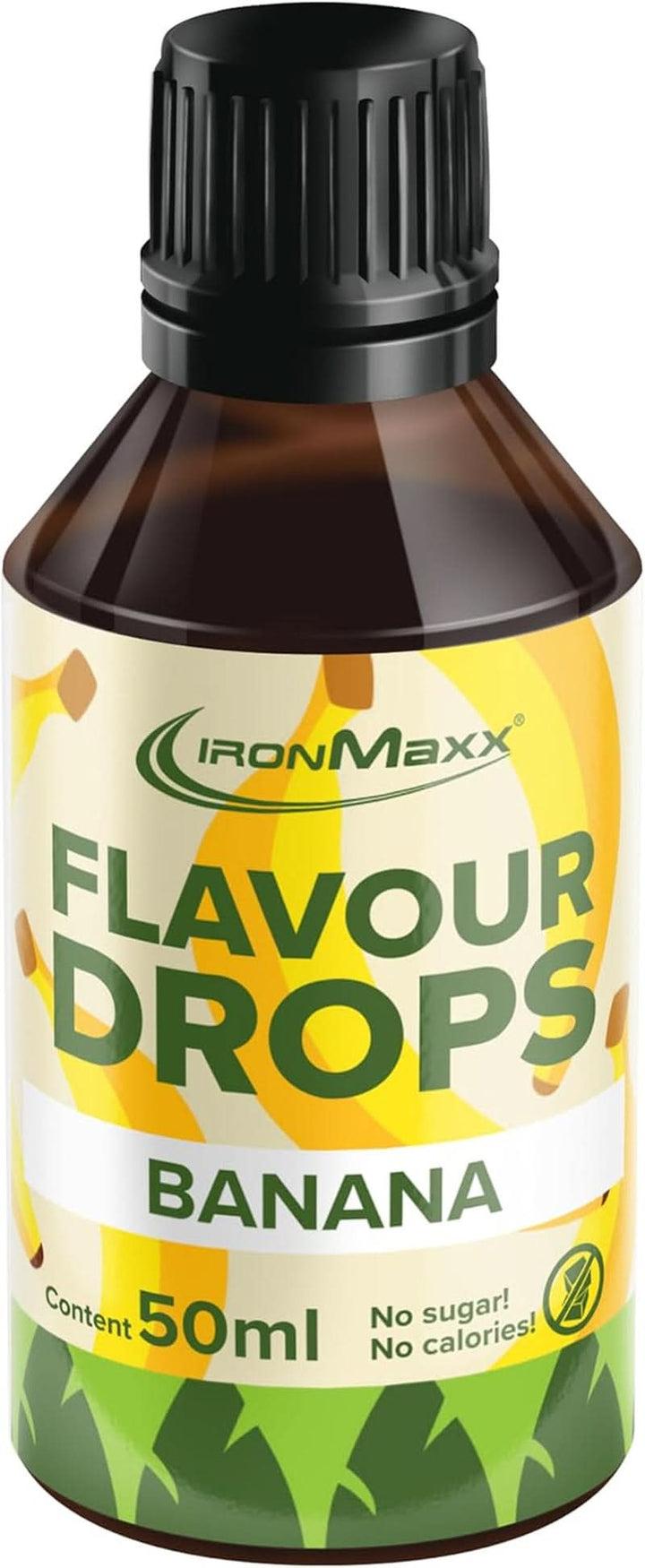 Picături aromate Ironmaxx - Fără calorii și fără zahăr, 50 ml Arome Naty Shop Banana