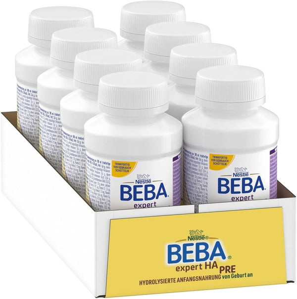 BEBA Nestlé BEBA EXPERT HA PRE Formula pentru sugari hidrolizată Mama si Copilul Naty Shop 8 x 200 ml
