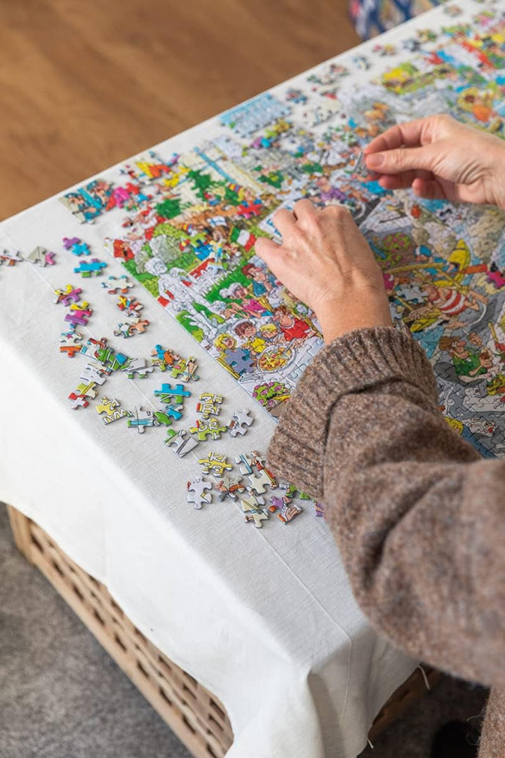 The Storm + The Safari, puzzle jigsaw 1000 piese adulți X 2 Puzzle Naty Shop
