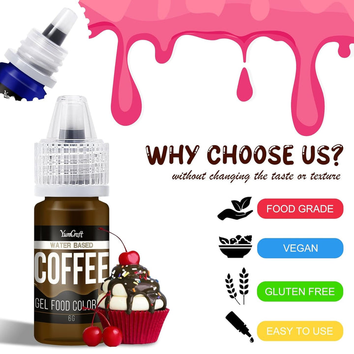 Colorant alimentar gel, foarte concentrat, 150 grame sau 236 ml Coloranti Alimentari Naty Shop