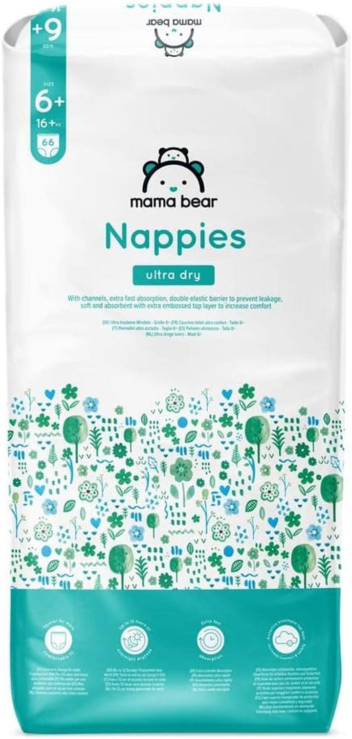 Scutece Mama Bear Ultra Dry, diverse marimi si cantitati Mama si Copilul Naty Shop 6+ (16+ Kg) Pachet individual