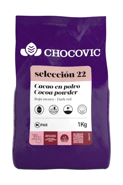 Cacao pudra Barry Callebaut Chocovic, 1kg Materii Prime Profesionale Nati Shop