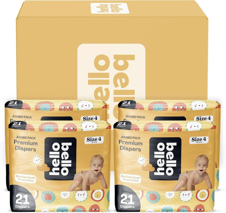 Hello Bello, Scutece de unică folosință, extra-absorbante, hipoalergenice și ecologice pentru copii Mama si Copilul Naty Shop 4
