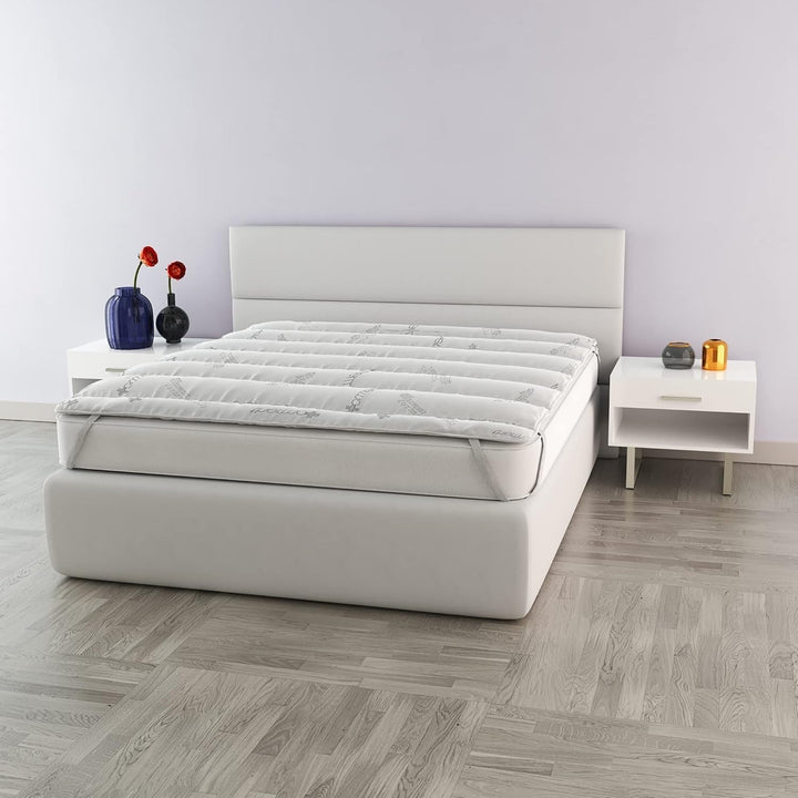 MB Home Italia, Topper, Thermocontrol, Double 160X195 Cm Plapumi si pilote Naty Shop Dublu 160X195 Cm Termocontrol
