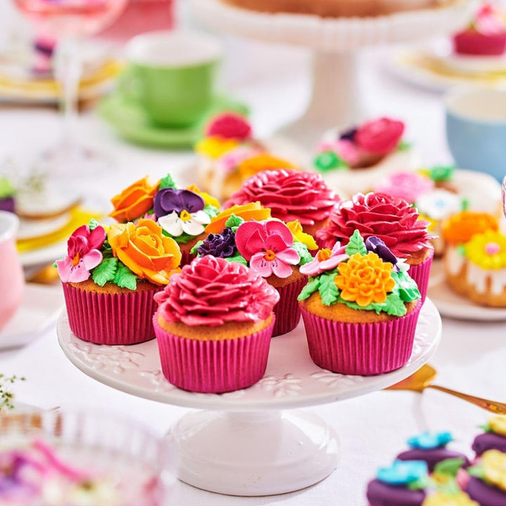 Funcakes Mix Für Buttercreme: Einfach Zu Verwenden, Cremig, Perfekt Zum Dekorieren, Abdecken Und Füllen Von Kuchen, Belag Auf Cupcakes, Halal., 1 Kg Amestec pentru copt si gatit Naty Shop