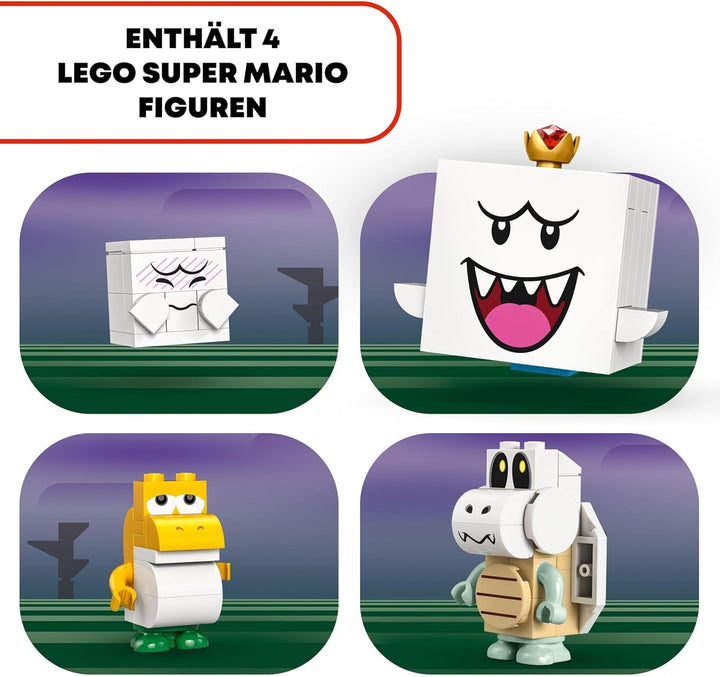 Casa bântuită a lui LEGO Super Mario King Buu Huu, casă bântuită pentru copii, set Nintendo de colecționat, cu Baby Yoshi, cadou pentru băieți, fete și gameri cu vârsta de 8+ 71436 Seturi de constructie Besuche den LEGO-Store