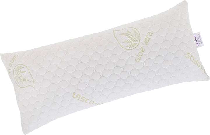 Todocama Pernă, viscoelastică, pachet de fulgi 2 X 75 cm alb Perne standard Naty Shop Alb 90 cm