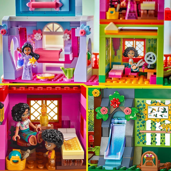 LEGO Ç€ Disney Encanto Casa magică a Madrigalilor, Casa de păpuși pentru copii cu figura de joc Mirabel, jucărie de construcție pentru fete și băieți de la 7 ani 43245 Seturi de constructie Besuche den LEGO-Store