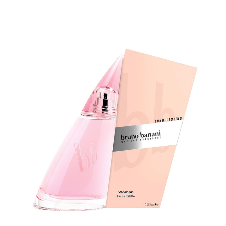 Bruno Banani Woman Eau De Toilette Spray Natural, Parfum Floral-Fructat pentru Femei, Sticlă cu Atomizor, 100ml