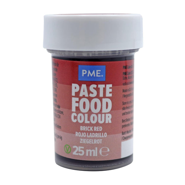 PME, colorant alimenta pastă, pentru copt - 25 grame Coloranti Alimentari Naty Shop Roșu cărămiziu