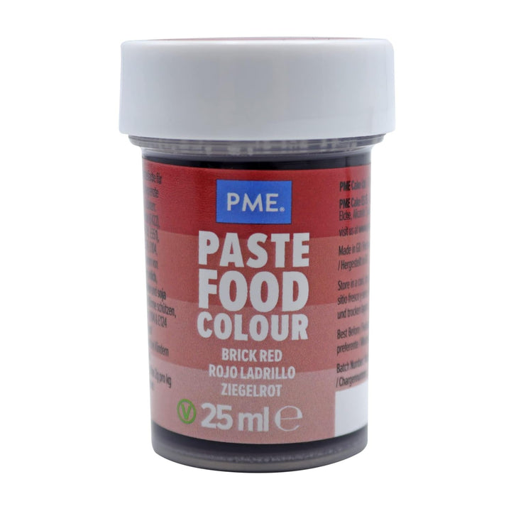 PME, colorant alimenta pastă, pentru copt - 25 grame Coloranti Alimentari Naty Shop Roșu cărămiziu