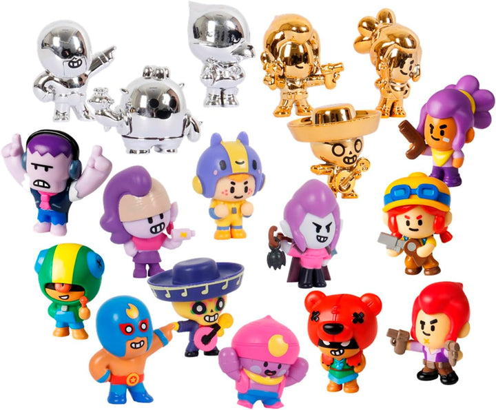 Bizak Brawl Stars 64112017-1 figură, 1 bucată, figură de 4 cm în cutie surpriză, joc multiplayer de lupte, vârsta peste 3 ani Action figures Naty Shop
