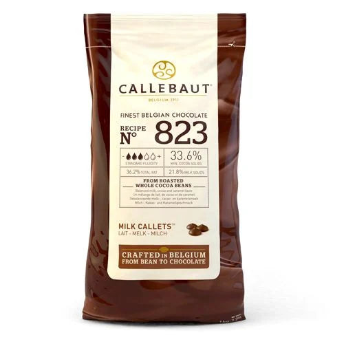 Barry Callebaut - Ciocolata cu lapte 823 - 33.6%, 1 Kg Materii Prime Profesionale Nati Shop