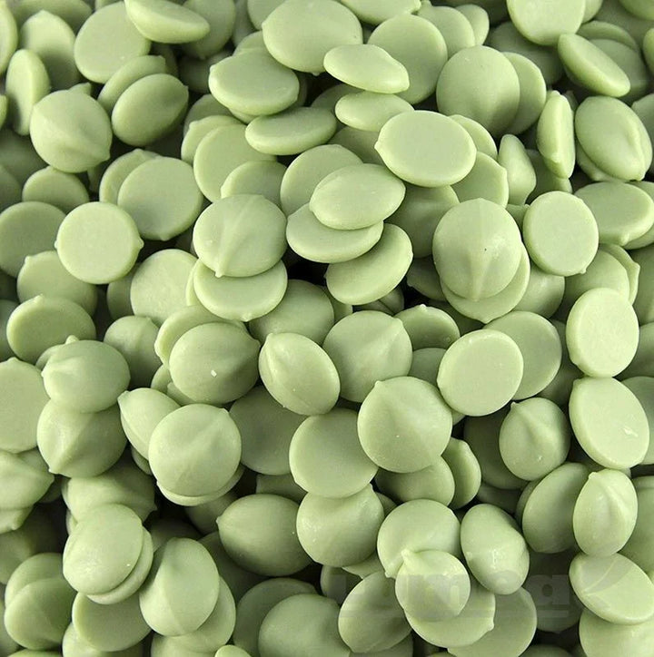 Ciocolata fina verde cu aroma de lamaie Barry Callebaut, 2.5 kg Materii Prime Profesionale Naty Shop
