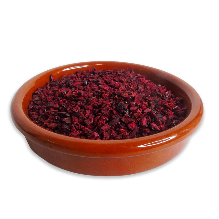 Cireșe liofilizate bucăți 100g - Fructe liofilizate - Fructe uscate liofilizate - Cireșe amare uscate - Perfect pentru coacere, decorarea prăjiturilor, gustări, muesli și deserturi Produse deshidratate Naty Shop