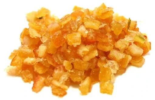 Cuburi de portocale confiate, 1 kg, vrac Materii Prime Profesionale Naty Shop