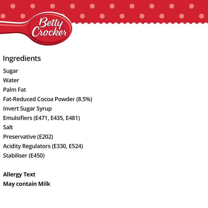 Betty Crocker, Glazură de tort cu ciocolată și caramel, 400 grame Glazuri si Decor Naty Shop