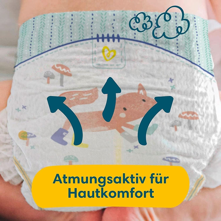 Pachet Pampers Marimea 1 (nou-nascut) si Always Discreet L, chiloti unica folosinta pentru mamici, incontinenta si postpartum Mama si Copilul Naty Shop