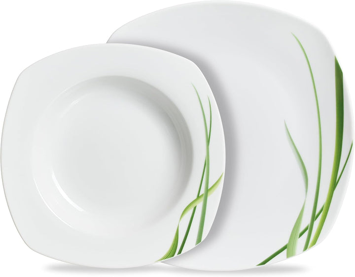 Ritzenhoff & Breker Tafelservice Gianna, 12-Teilig, Porzellan, Weiß Seturi vesela masa Naty Shop