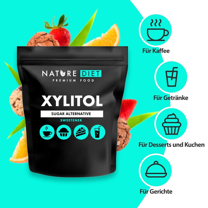 Nature Diet Xylitol, 1 Kg Indulcitori Naty Shop