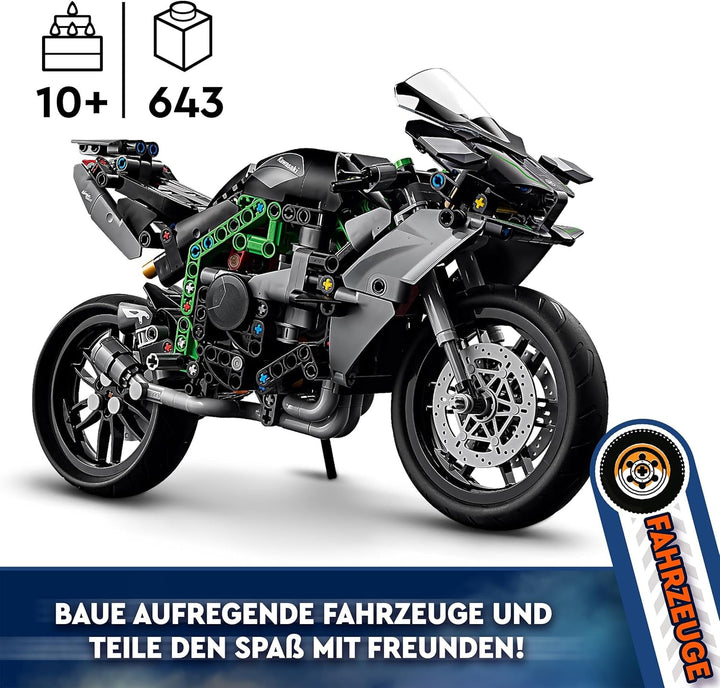 Motocicletă LEGO Technic Kawasaki Ninja H2R, cadou pentru copii și adulți pentru zile de naștere, decorare, jucărie, model pentru băieți și fete cu vârsta de 10+ 42170 Seturi de constructie Besuche den LEGO-Store