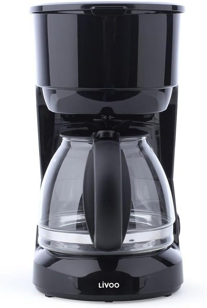 Espressor cu filtru pentru 6 cești, 600 W, negru - DOD183N