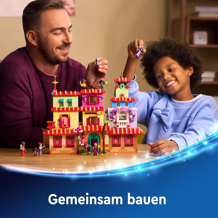 LEGO Ç€ Disney Encanto Casa magică a Madrigalilor, Casa de păpuși pentru copii cu figura de joc Mirabel, jucărie de construcție pentru fete și băieți de la 7 ani 43245 Seturi de constructie Besuche den LEGO-Store