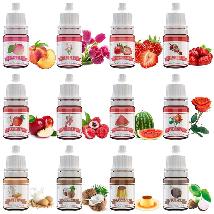 Set 24 arome alimentare concentrate, 24 x 6 ml Arome Naty Shop