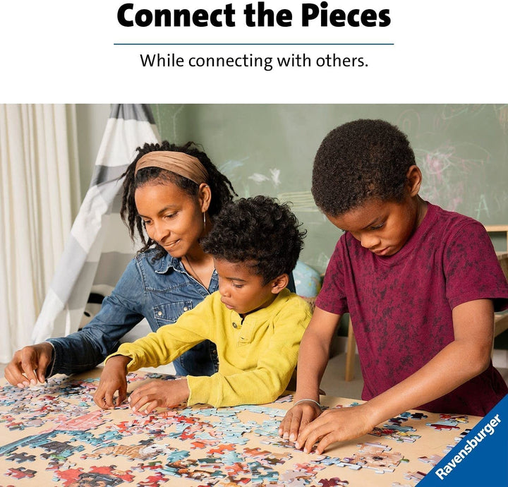 Ravensburger puzzle pentru copii - 12895 Paradisul delfinilor - Puzzle pentru copii de peste 9 ani, cu 300 de piese în format XXL Puzzle Naty Shop