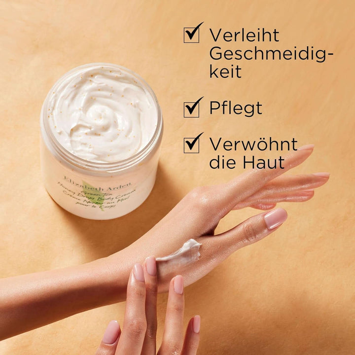 Elizabeth Arden, cremă de corp îmbogățită cu extract de ceai verde, miere naturală și unt de shea hrănitor, 500 ml Duș și baie Naty Shop