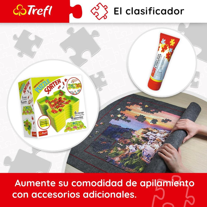 Trefl TR26163 Val di Funes, Dolomiți, Italia 1500 piese, calitate premium, pentru adulți și copii de la 12 ani Puzzle, multicolor Puzzle Naty Shop