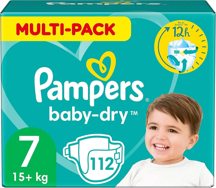 Scutece Pampers, versiunea clasica, diverse marimi Mama si Copilul Naty Shop 7 (112 buc)