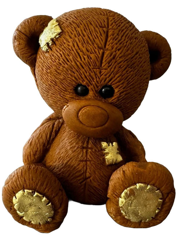 Decoratiune comestibila din zahar, Ursulet Decoratiuni din Pasta de Zahar Nati Shop