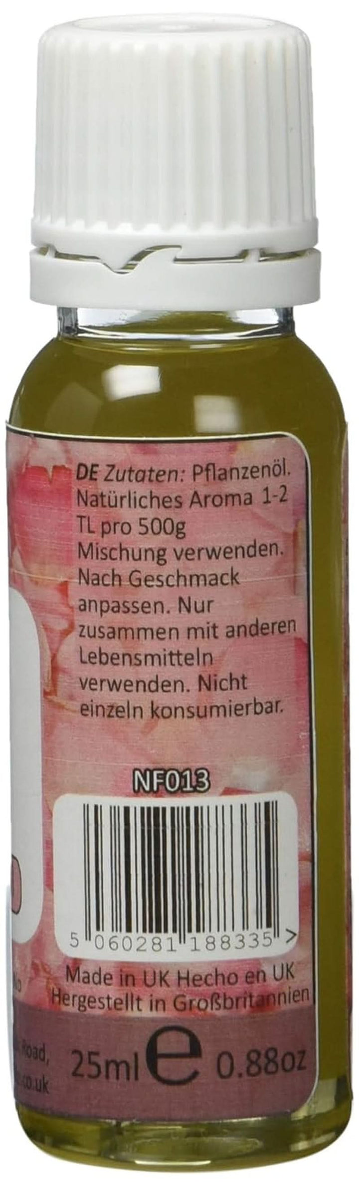 Aromă de trandafir 100% naturală, 25 ml Arome Naty Shop